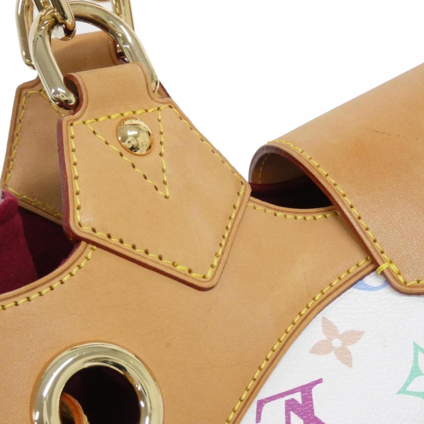 Canvas Louis Vuitton Shoulder Bag Coated