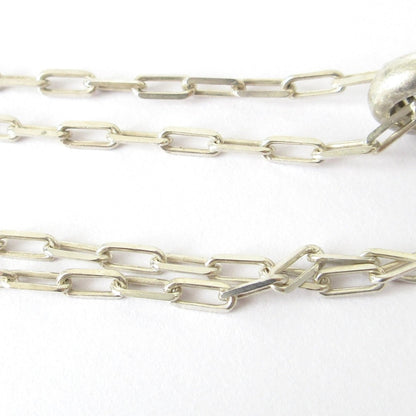 Gucci G Plate Necklace In Sv925 Silver