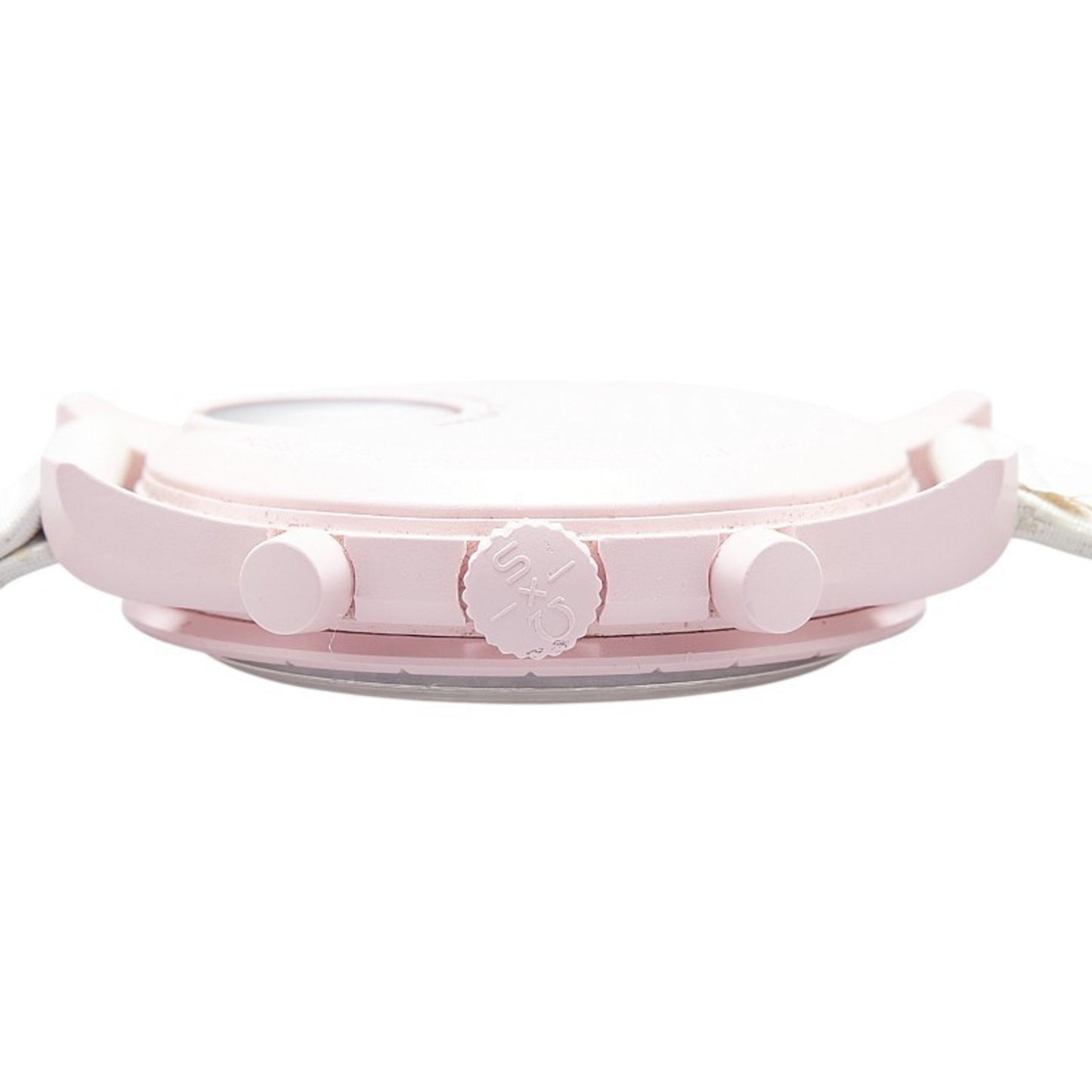 Omega X Swatch Moonswatch Mission To Venus Watch So33P100 Quartz White Dial Ceramic Nylon