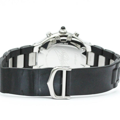 Polished Cartier Must 21 Chronoscaph Steel Quartz