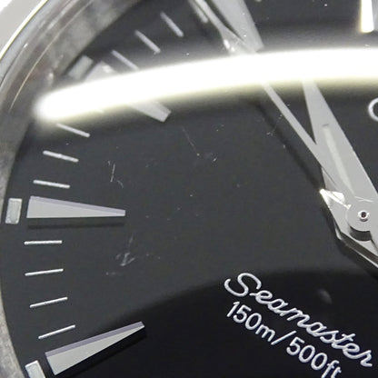 Omega Seamaster Aqua Terra 2518.50 Boys' Brand Watch Date Quartz Qz Stainless Steel Ss Silver Black