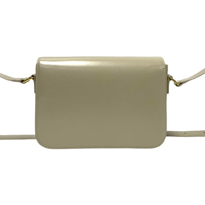 Celine Classic Triomphe Calfskin Leather Shoulder Bag/Pochette/Sacoche