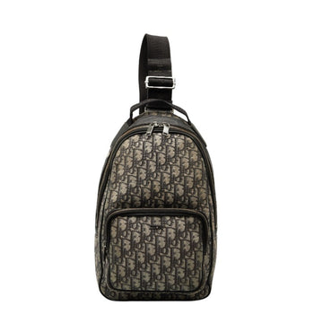 Christian Dior Dior Oblique Trotter Crossbody Shoulder Bag In Beige