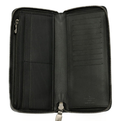 Louis Vuitton Zippy Wallet Vertical N63548 Damier Infinie Noir (Black) S-158507