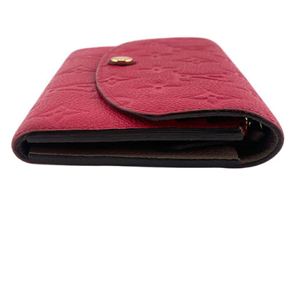 Louis Vuitton Louis Vuitton Wallet M62371 Portefeuille Emily Monogram Empreinte Long Pink