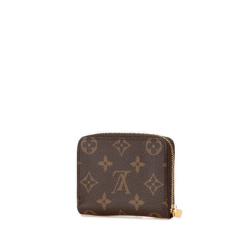Louis Vuitton Monogram Zippy Coin Purse M60067 Brown Leather