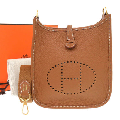 Unused Herms Evelyn Tpm Amazon Taurillon Clemence Gold K Stamp (2025) Shoulder Bag Brown 1518 Hermes