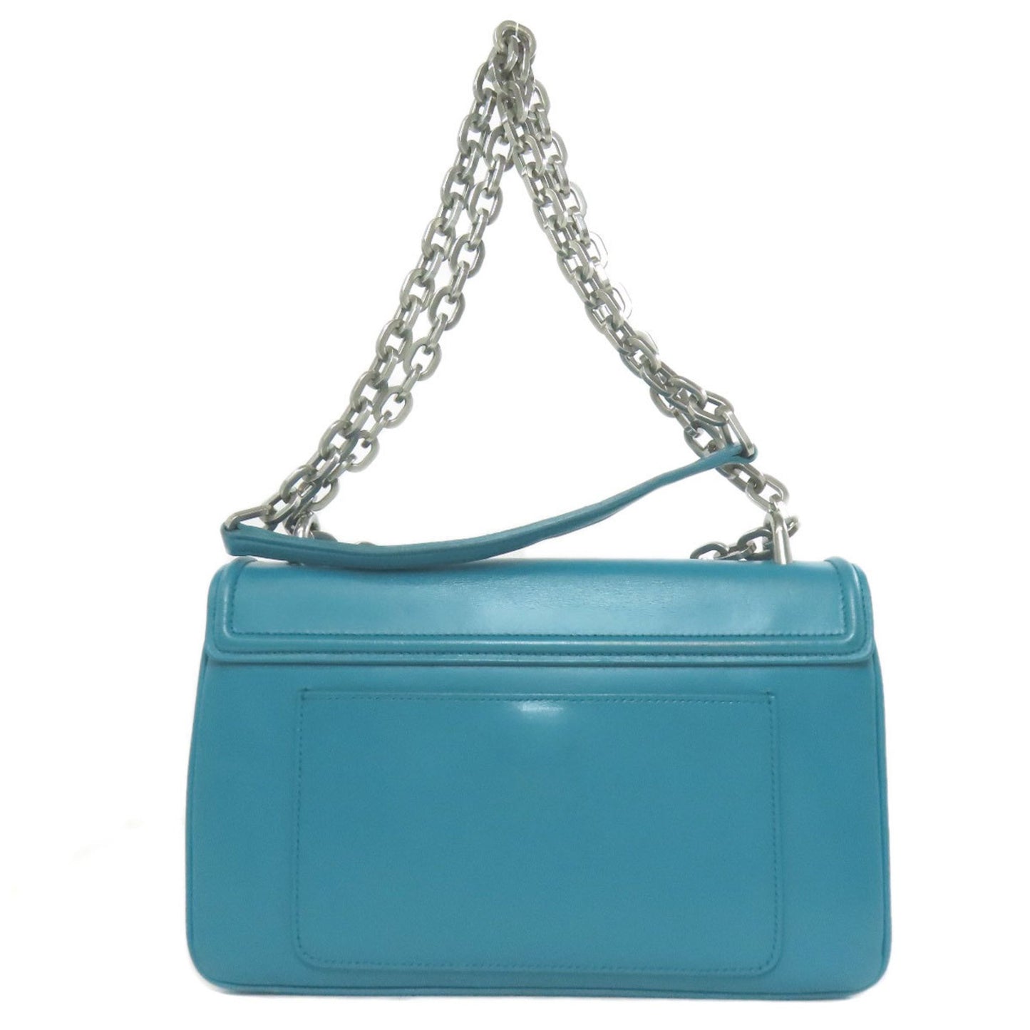 Prada Chain Shoulder Bag Leather