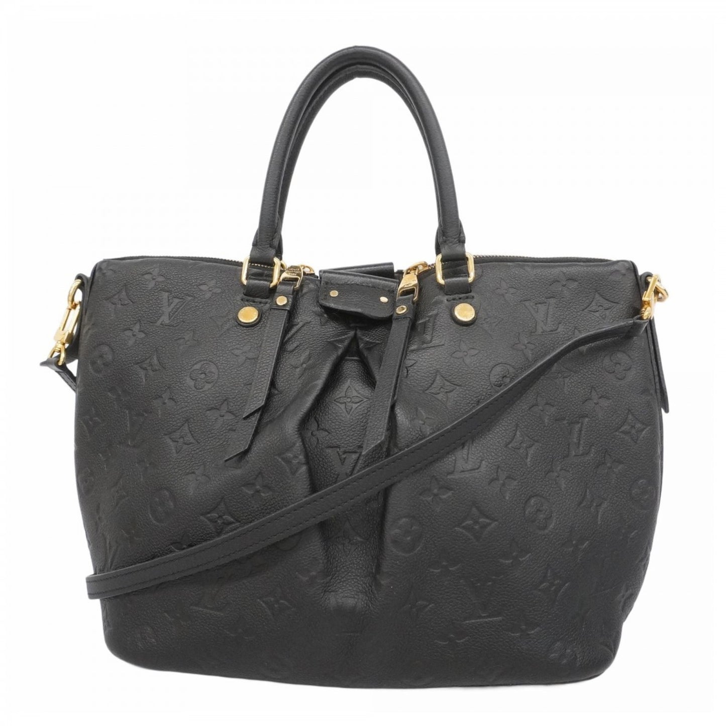 Louis Vuitton Monogram Empreinte Mazarine Mm Handbag M50643 Noir 2-Way Bag
