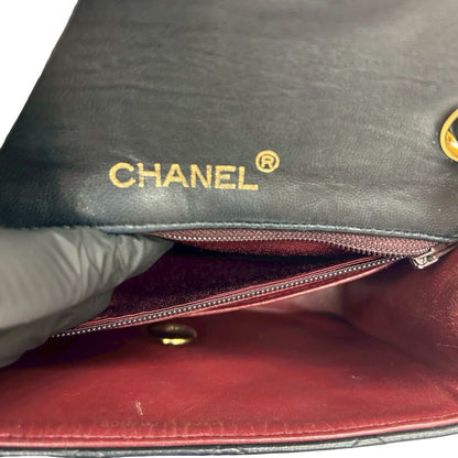 Chanel Mini Matelasse Coco Mark Lambskin Chain Shoulder Bag