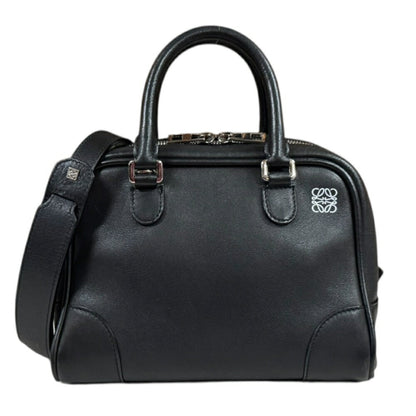 Loewe Amazona 75 Small Shoulder Bag Leather Black