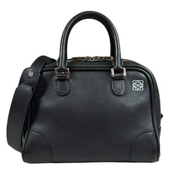 Loewe Amazona 75 Small Shoulder Bag Leather Black