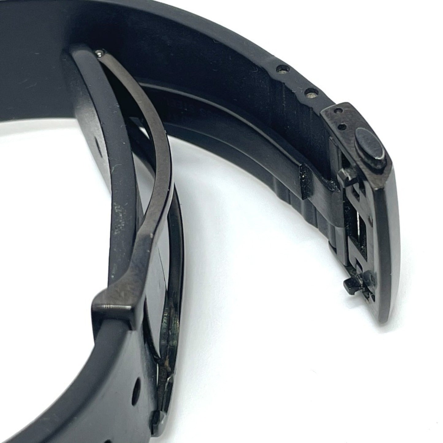 Oris 7611 Chronograph Tt3 Chronograph Black Automatic Watch With Titanium/Rubber Strap