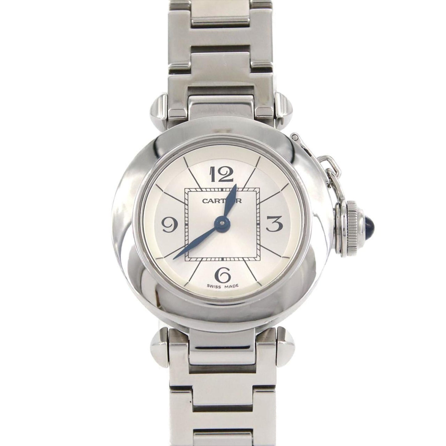 Cartier Miss Pasha W3140007 Ss Quartz Watch