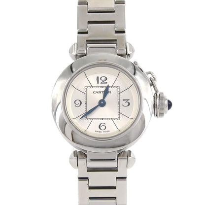 Cartier Miss Pasha W3140007 Ss Quartz Watch