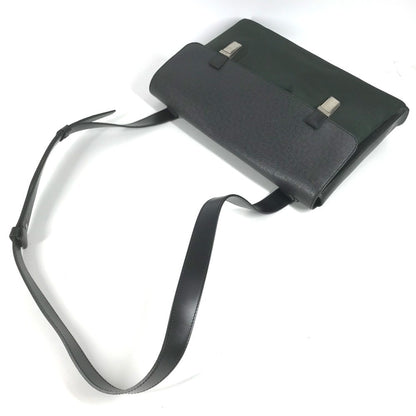 Louis Vuitton M30882 Taiga Saratov Gm Flap Messenger Bag/Shoulder Bag In Nylon Canvas And Leather