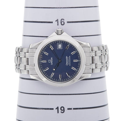 Omega Seamaster 120 Jacques Mayol 2001 Watch 2507.80 Automatic Navy Dial Stainless Steel