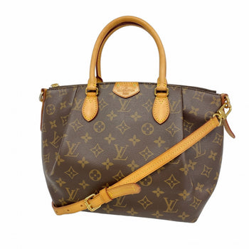 Louis Vuitton Monogram Turen Pm Handbag M48813 Brown 2-Way Bag