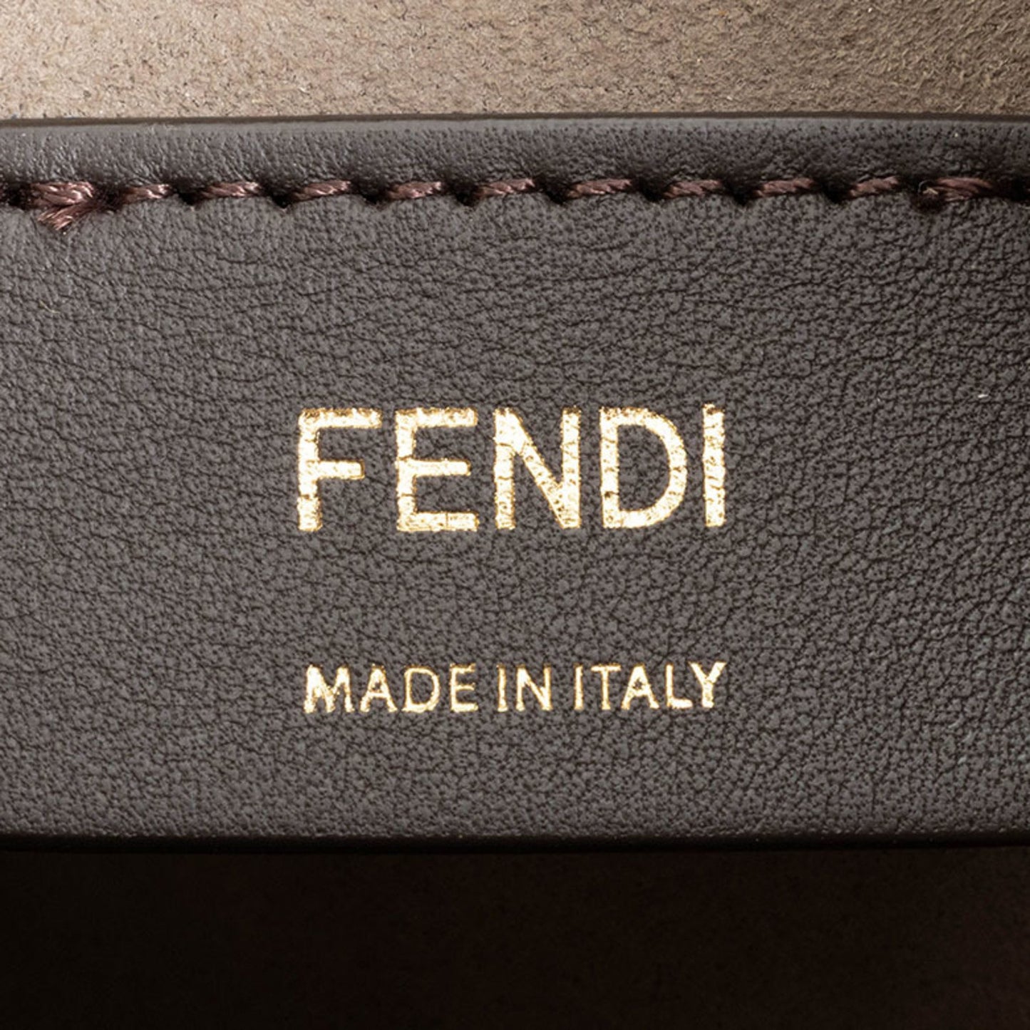 Fendi Mini Montresor Yellow Shoulder Bag Vertigo 8Bs010