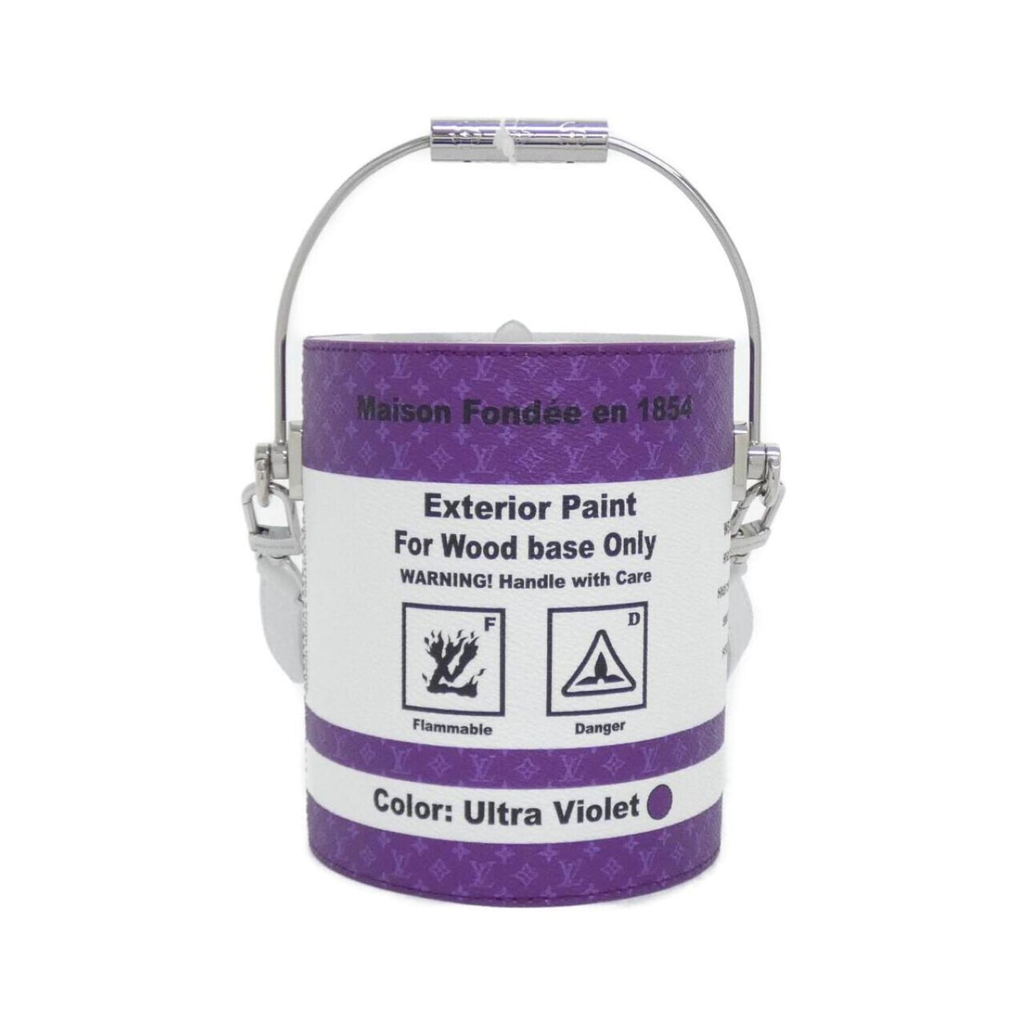 Canvas Louis Vuitton Handbag Coated