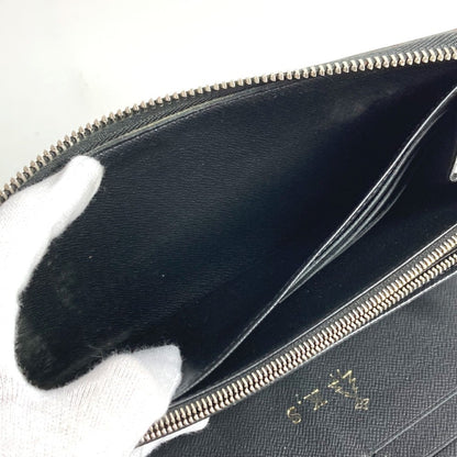 Louis Vuitton N60153 Damier Graphite Zippy Organizer Nm Long Wallet With Lv Alps Patch