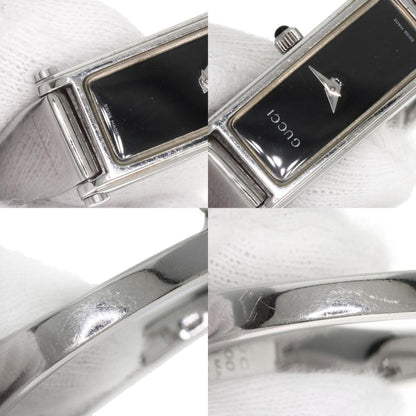 Gucci 1500L Square Face Watch Stainless Steel Ss