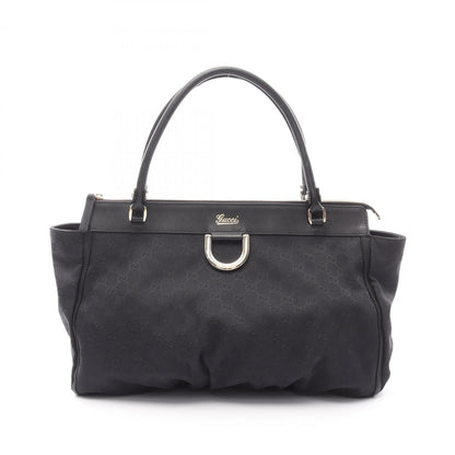Gucci Gg Canvas Shoulder Bag Leather