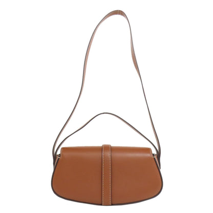Celine Cadena Motif Shoulder Bag In Calf Leather