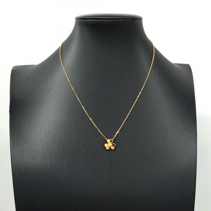 Van Cleef & Arpels Frivole Mini 1Pd Necklace In 18Kyg Yellow Gold