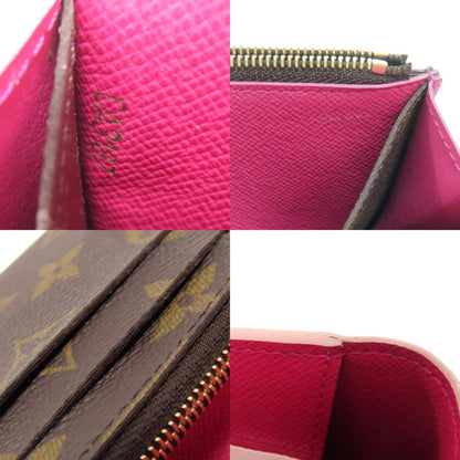 Louis Vuitton M64202 Portefeuille Emily Flower Long Wallet In Monogram Canvas