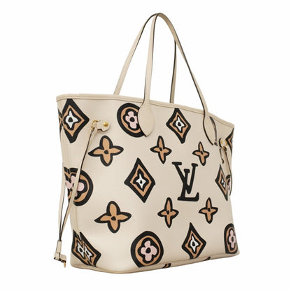 Louis Vuitton Tote Bag Monogram Wild At Heart Neverfull Mm M45819 Crme