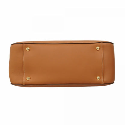 Prada Handbag Leather Brown