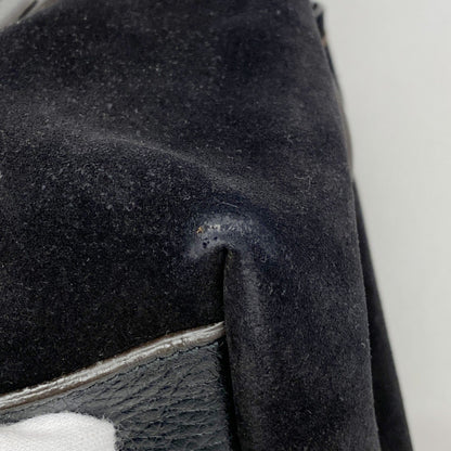 Salvatore Ferragamo Handbag In Black Suede