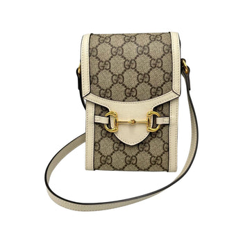 Gucci Horsebit 1955 Mini Shoulder Bag 625615 In Gg Supreme Canvas