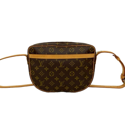 Louis Vuitton Vintage Jeune Fille Mm Monogram Leather Shoulder Bag/Pochette Brown 193-4