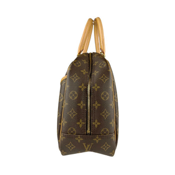 Louis Vuitton Louis Vuitton Handbag Monogram Deauville Canvas Brown