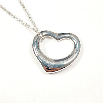 Tiffany & Co. Tiffany Heart Elsa Peretti Necklace In 925 Sterling Silver