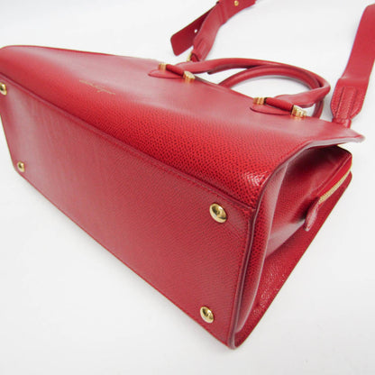 Salvatore Ferragamo Today Gg 21G925 Women'S Leather Handbag