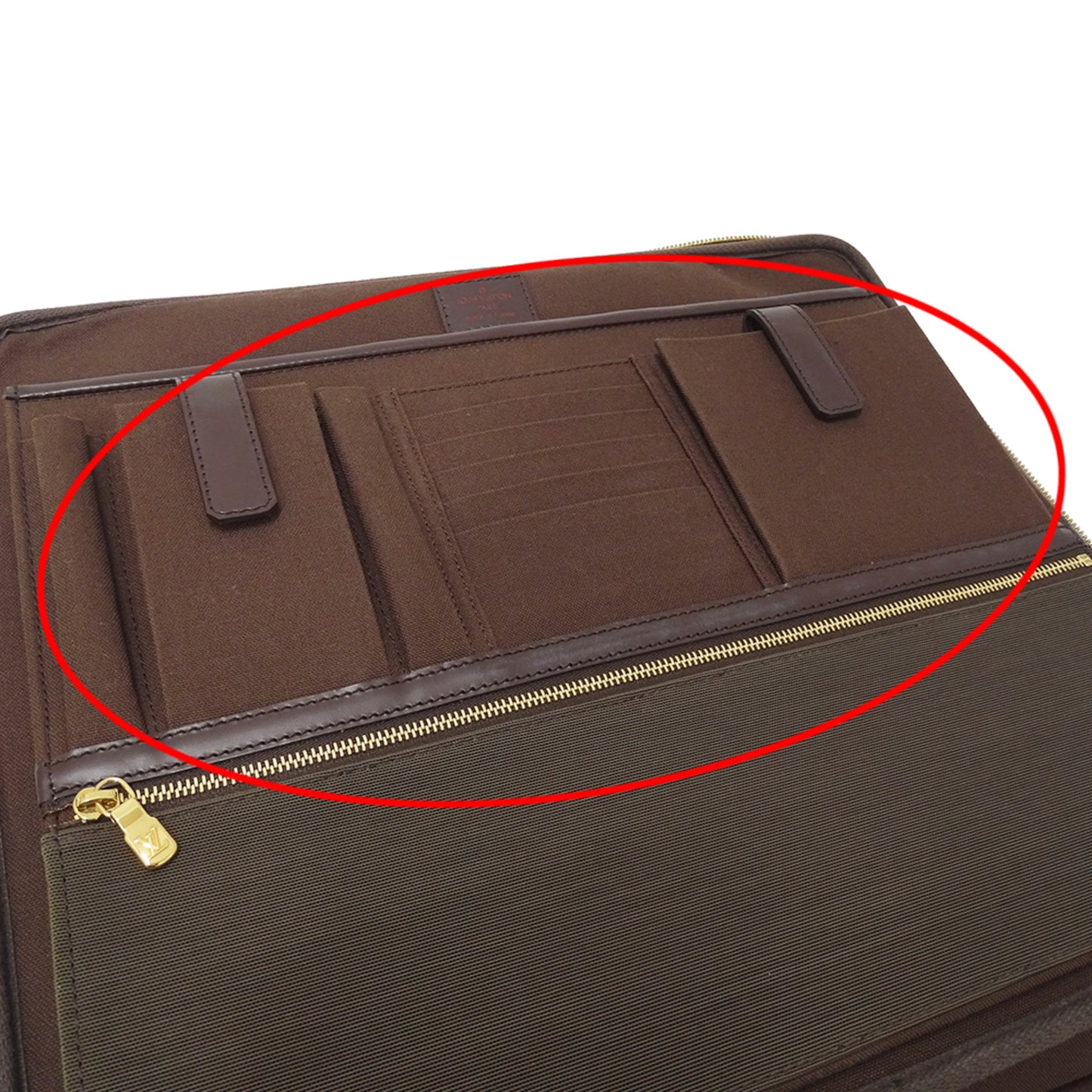 Louis Vuitton Damier Porte Ordinature Savana N58020 Men'S Business Bag