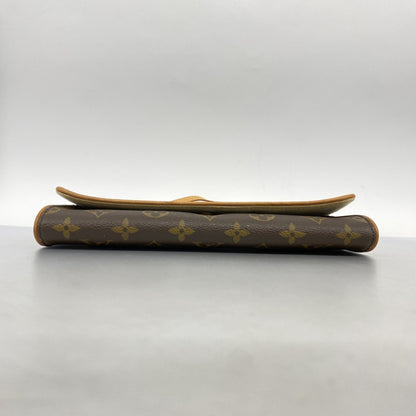 Louis Vuitton Monogram Pochette Twin Gm Shoulder Bag M51852 Brown