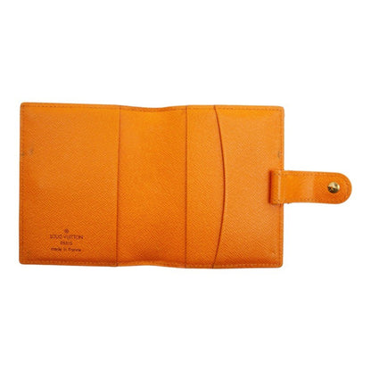 Louis Vuitton Epi Agenda Mini Planner Cover R2007H Mandarin Orange Leather
