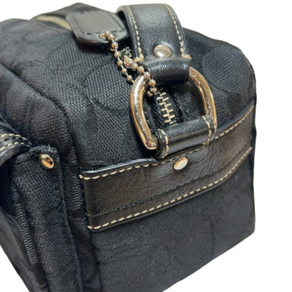 Coach Signature Multi-Pocket Handbag Shoulder Bag In Black (Mikunigaoka Store) Itgiotbfz7L4 Rm0189T