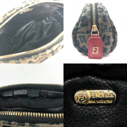 Fendi Pouch Leopard Multi-Case