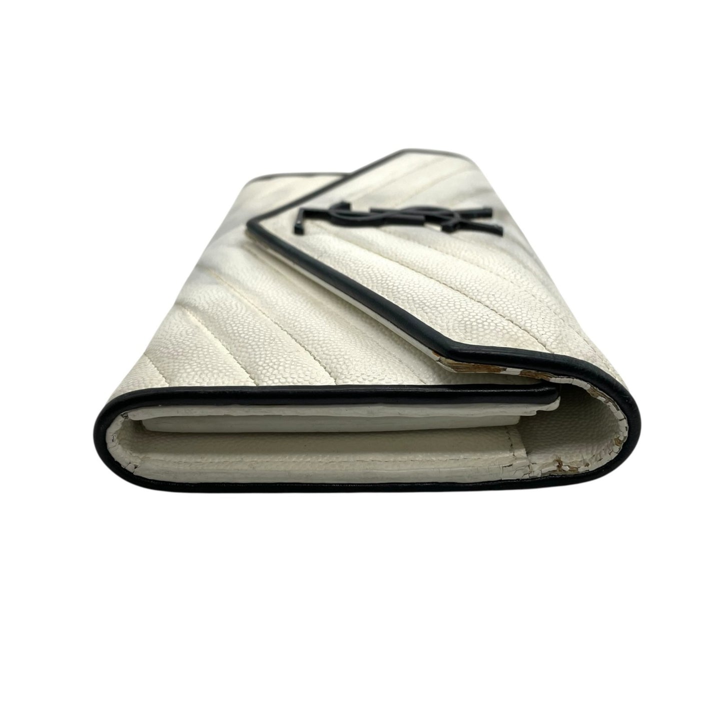 Ysl Paris Yves Saint Laurent Cassandra Long Wallet