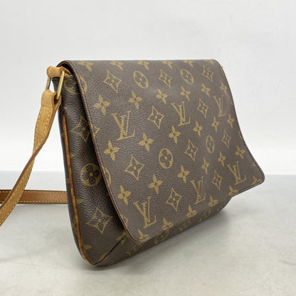 Louis Vuitton Monogram Musette Tango Short Strap Shoulder Bag M51257 Brown
