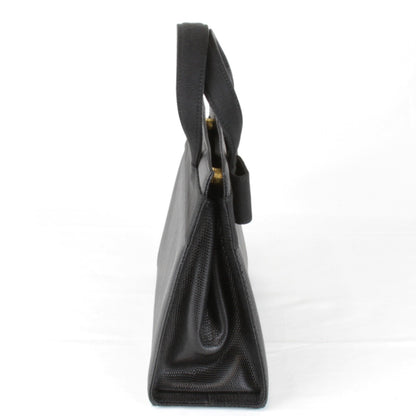 Salvatore Ferragamo Ba214178 Handbag Leather Black