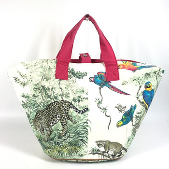 Hermes Animal Panier De Plage Tote Bag With Pouch