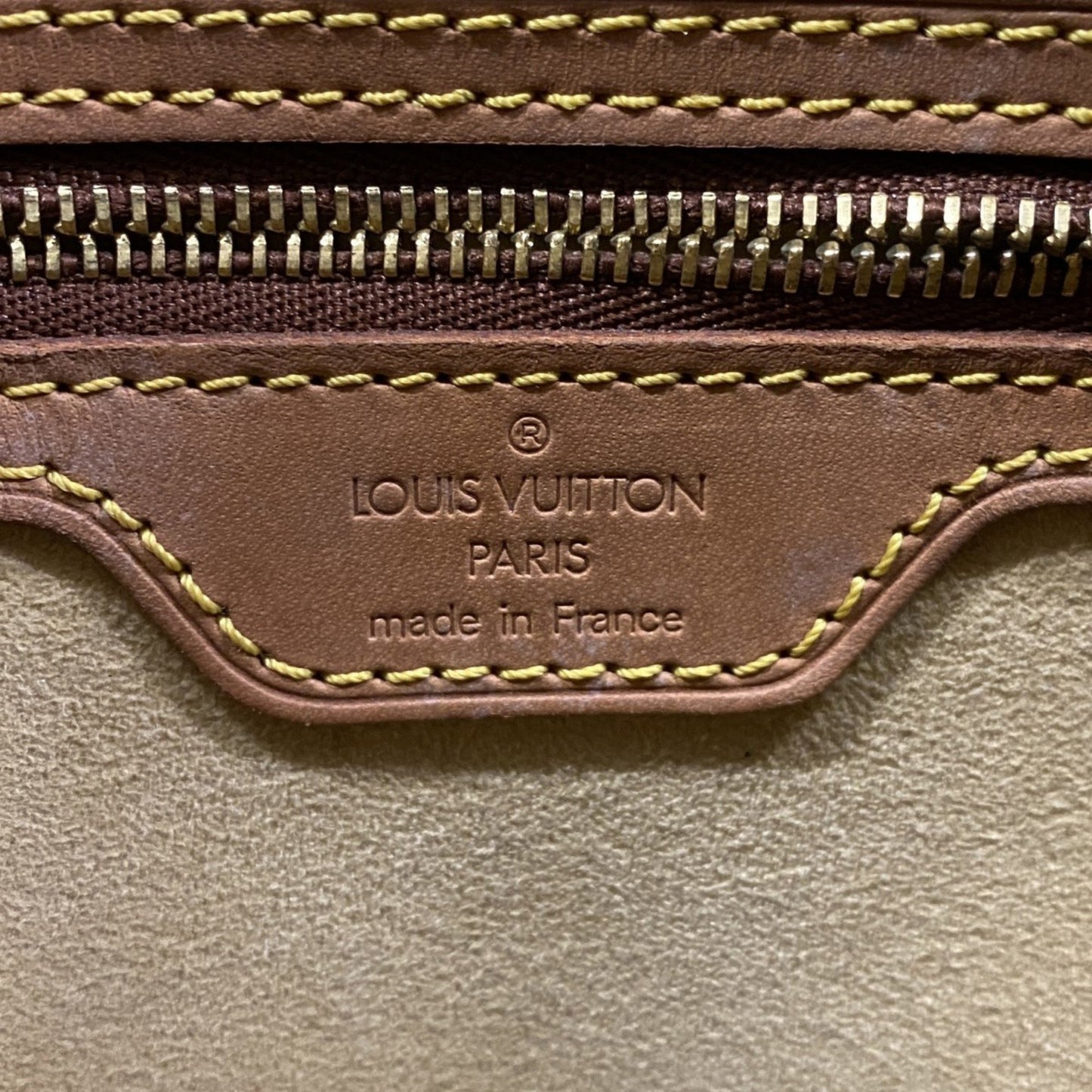 Louis Vuitton Monogram Looping Gm Shoulder Bag M51145 Brown