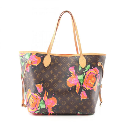 Louis Vuitton Neverfull Mm Tote Bag In Coated Canvas And Leather