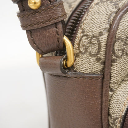 Gucci Ophidia Shoulder Bag 723312 Leather Brown